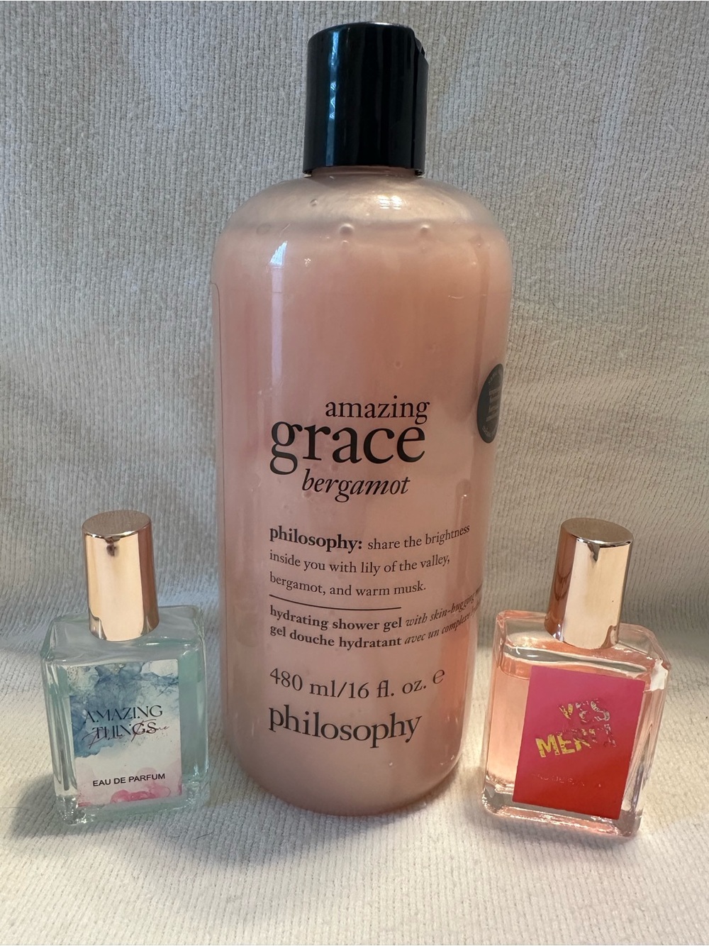Philosophy Amazing Grace Bergamot Hydrating Shower Gel - Soft Pink